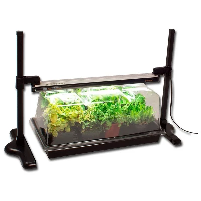 SunBlaster SL1600227 LED Greenhouse Kit For Flower, Herbs, And Veggie Seed Starting Or Plant Propagation With 18-Inch NanoDome 3 SunBlaster SL1600227 LED Greenhouse Kit For Flower, Herbs, And Veggie Seed Starting Or Plant Propagation With 18-Inch NanoDome