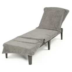 American Soft Linen Chaise Lounge Covers With Pocket, 100% Cotton Pool Chair Lounge Towel, 86"x30" Oversized Beach And Pool Towel -Garden & Outdoors GUEST 010df372 93f7 4f9c bdc5 120e06769f09