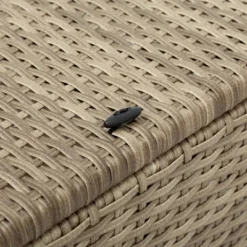 5pc Wicker Patio Seating Set With Cushions - Brown/Beige - GODEER -Garden & Outdoors GUEST 01b27c35 445b 4486 914b 02166d8bc125