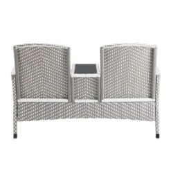 2pc Maksville Aluminum Patio Loveseat & Storage Bench - MiBasics -Garden & Outdoors GUEST 01eb4c4e 8adc 4f06 a0c6 fa727e40dd5a