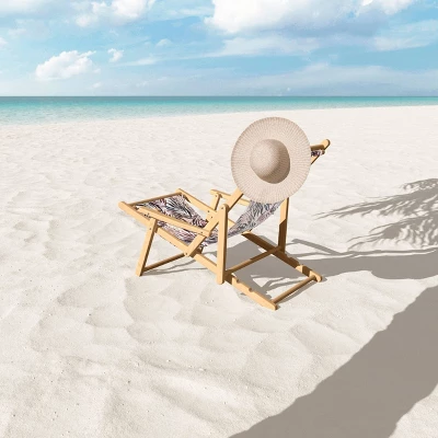 Marta Barragan Camarasa Tropical Modern Abstract Outdoor Sling Chair - Deny Designs 4 Marta Barragan Camarasa Tropical Modern Abstract Outdoor Sling Chair - Deny Designs - Image 2