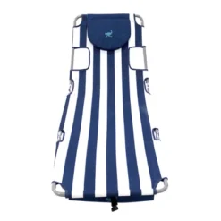 Ostrich Backpack Chaise Folding Lounge Chair W/4 Adjustable Position, Carrying Straps, Side Pocket And Storage Bag, Navy Stripe (2 Pack) 8 Ostrich Backpack Chaise Folding Lounge Chair W/4 Adjustable Position, Carrying Straps, Side Pocket And Storage Bag, Navy Stripe (2 Pack) -Garden & Outdoors GUEST 02cf7217 f39c 4b04 8422 3d23273322f6