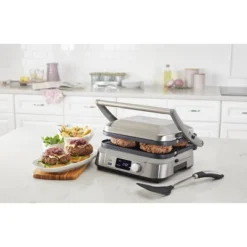 Cuisinart Griddler 5 - Stainless Steel - GR-5BP1 -Garden & Outdoors GUEST 030fa92d 4d66 4c3c ae50 51093b00d936