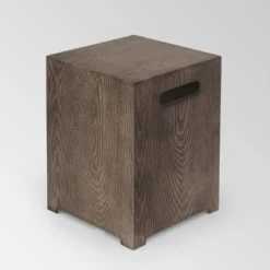 Wellington 40" Square Iron Gas Fire Pit With Tank Holder - Brown - Christopher Knight Home -Garden & Outdoors GUEST 0337412a 3343 4d49 9549 5e111d6eb894