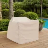 Crosley CO7500-TA Outdoor Chair Furniture Cover, Tan -Garden & Outdoors GUEST 03b9d4e7 a2f2 43f9 a714 07f5b790aad9