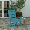 Merrick Lane Set Of 2 Contemporary Rocking Chairs, All-Weather HDPE Indoor/Outdoor Rockers In Blue 2 Merrick Lane Set Of 2 Contemporary Rocking Chairs, All-Weather HDPE Indoor/Outdoor Rockers In Blue -Garden & Outdoors GUEST 048ba5d8 3ae5 4ab1 b024 cb599f484691