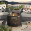 25" Metal Wood Burning Lantern Style Fire Pit - Black - Threshold™ -Garden & Outdoors GUEST 050cbeb3 f537 43bb a604 9be14b19df77