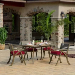 ProFoam Outdoor Rounded Back Seat Cushion - Arden Selections -Garden & Outdoors GUEST 09346196 8129 41ac a226 27c5df6caca8