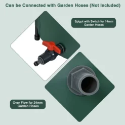 Costway 60 Gallon Portable Rain Barrel Collapsible Tank Water Collector Spigot Filter 16 Costway 60 Gallon Portable Rain Barrel Collapsible Tank Water Collector Spigot Filter -Garden & Outdoors GUEST 0a286cbe 164f 45f3 b20e 3ebb97a7be55