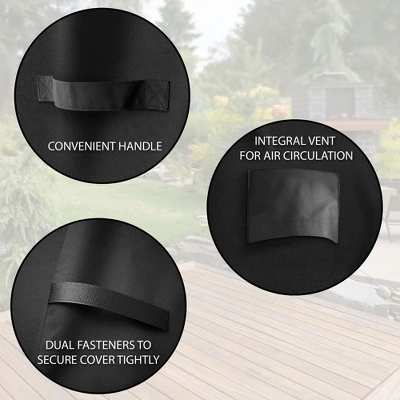 Pure Grill 32-Inch BBQ Grill Cover For All Outdoor Barbecue Gas Grill Brands, Universal Fit 5 Pure Grill 32-Inch BBQ Grill Cover For All Outdoor Barbecue Gas Grill Brands, Universal Fit - Image 3