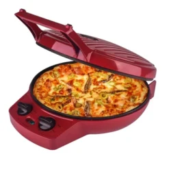 Courant 12 Inch Electric Griddle And Pizza Maker W/ Dial, Opens 180° -Garden & Outdoors GUEST 0b5b5289 5181 4edf 858f 7af008a1084f