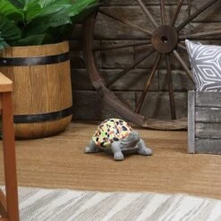 Sunnydaze Decor Sunnydaze 10.5" Mildred The Magnanimous Mosaic Polystone Turtle Statue With Hand-Painted Shell 15 Sunnydaze Decor Sunnydaze 10.5" Mildred The Magnanimous Mosaic Polystone Turtle Statue With Hand-Painted Shell -Garden & Outdoors GUEST 0c0b4eef d615 4c1d a9c1 aa2b66edf5e3