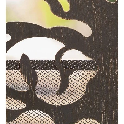 Plow & Hearth - Arched Metal Weather-Resistant Garden Gate With Symbolic Tree Of Life Design 4 Plow & Hearth - Arched Metal Weather-Resistant Garden Gate With Symbolic Tree Of Life Design - Image 2