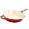 Crock-Pot Artisan 12 Inch Enameled Cast Iron Skillet In Scarlet Red -Garden & Outdoors GUEST 0dcb5b59 4cbe 4a9e aad6 274511493874