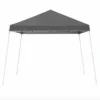 Z-Shade 10 X 10 Foot Angled Leg Outdoor Canopy Tent With A Push Button Locking System And Z-Shade 4 Pack Of Heavy Duty Leg Weight Bags, Gray -Garden & Outdoors GUEST 0e56f616 3cdf 4e04 8b89 d2eee399e08c