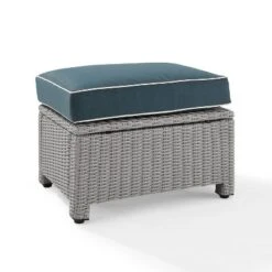 Bradenton Outdoor Wicker Ottoman - Crosley -Garden & Outdoors GUEST 0eb9dad3 c0db 4764 987b c45f104c679d