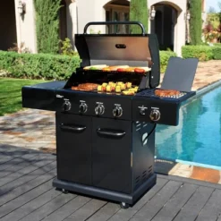 Kenmore 4-Burner Gas BBQ Propane Grill With Side Burner -Garden & Outdoors GUEST 0f24d86b f008 412a 8f23 6e49b3313ef7