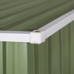 Outsunny 5' X 3' Metal Garden Storage Shed Tool House With Lockable Door For Backyard, Patio, Lawn -Garden & Outdoors GUEST 173db347 61b4 4248 9e66 f687416ed57a