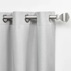 Set Of 2 Indoor/Outdoor Solid Cabana Grommet Top Curtain Panels - Exclusive Home -Garden & Outdoors GUEST 1757217d 089d 4b0c 83eb 87352094baf7