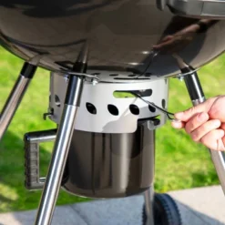 Captiva Designs E02GR013 22" Kettle Charcoal Grill With Pizza Ring And Pizza Stone - Black -Garden & Outdoors GUEST 17bd5d38 383e 4899 90bd 9af0387b2bd7