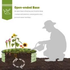 Aoodor Metal Raised Garden Bed 30" Round, Galvanized Outdoor Garden Planter Box For Vegetable Flower Herb 13 Aoodor Metal Raised Garden Bed 30" Round, Galvanized Outdoor Garden Planter Box For Vegetable Flower Herb -Garden & Outdoors GUEST 1849f648 78ca 46a2 9b14 7ba0b4f290fd