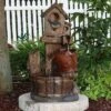 Sunnydaze Decor Sunnydaze 26"H Electric Polyresin Bluebird House And Buckets Outdoor Water Fountain -Garden & Outdoors GUEST 19f59b85 2f69 4019 9cda 3ffd8129fd11