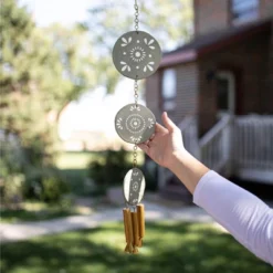 Gray Terracotta & Metal Wall Hanging - Foreside Home & Garden 13 Gray Terracotta & Metal Wall Hanging - Foreside Home & Garden -Garden & Outdoors GUEST 1d212493 75ae 4a7f 98d8 ef3a7af806f2