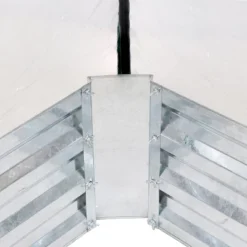 Sunnydaze Decor Sunnydaze Steel Raised Garden Bed With PVC Greenhouse Cover - Clear -Garden & Outdoors GUEST 20713a27 8335 439f bc74 b489efd4d043