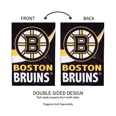 Evergreen Flag, DS New Burlap, Garden, Boston Bruins 5 Evergreen Flag, DS New Burlap, Garden, Boston Bruins - Image 3