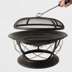 Pleasant Hearth Palmetto Fire Pit 14 Pleasant Hearth Palmetto Fire Pit -Garden & Outdoors GUEST 23cd2484 24b0 4729 8134 f3501ae8d5d1