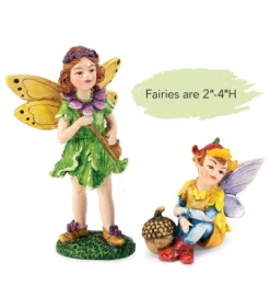 HearthSong Weather-Resistant Resin Nature-Themed Fairies, Set Of Five Girls Or Boys, For Indoor And Outdoor Decor -Garden & Outdoors GUEST 23e86274 144c 4dfc 8caf dba8f91e0776