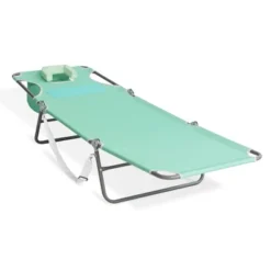 Ostrich Chaise Lounge Folding Sunbathing Poolside Beach Chair With Deluxe Padded 3N1 Outdoor Adjustable Reclining Beach Chair, Teal -Garden & Outdoors GUEST 2697100b 4520 4531 9c66 0eee6bd2bcfc