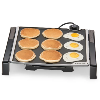 Presto 15" Tilt'n Fold Electric Griddle - 7071 4 Presto 15" Tilt'n Fold Electric Griddle - 7071 - Image 2