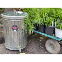 Behrens 20gal Galvanized Steel Composter Can With Lid -Garden & Outdoors GUEST 2af7bae7 3673 4e9b 8383 4c8d79c8ad71