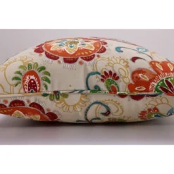 25" Outdoor/Indoor Floor Pillow Fanfare Sonoma - Pillow Perfect