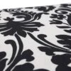 2-Piece Outdoor Tufted Seat Pad/Dining/Bistro Cushion Set - Black/Cream Floral - Pillow Perfect -Garden & Outdoors GUEST 2db5e565 f59d 4f01 8399 0ce012843c0f