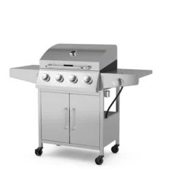 Costway 5-Burner Propane Gas BBQ Grill WithSide Burner,Thermometer,Prep Table 50000 BTU -Garden & Outdoors GUEST 2dec797e c1b9 47a4 816a fdf43aae19f0