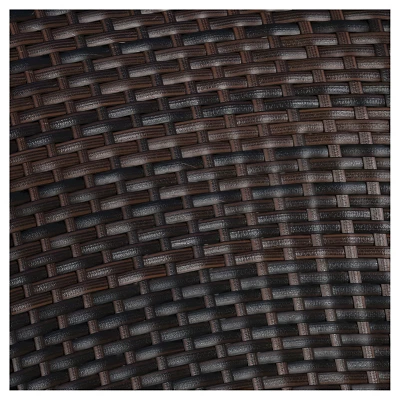 Oyster Bay Set Of 4 Wicker Counterstool - Multibrown - Christopher Knight Home 5 Oyster Bay Set Of 4 Wicker Counterstool - Multibrown - Christopher Knight Home - Image 3