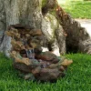 20" Cascading Stone River Fountain With LED Lights Cool White - Alpine Corporation 2 20" Cascading Stone River Fountain With LED Lights Cool White - Alpine Corporation -Garden & Outdoors GUEST 2f268e90 2609 4af6 a61e 1feae7193adc