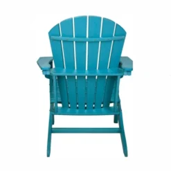 Leisure Classics UV Protected HDPE Indoor Outdoor Adirondack Lounge Patio Porch Deck Chair, Turquoise -Garden & Outdoors GUEST 300a45eb 78a2 411b 9244 6f40002d79f2