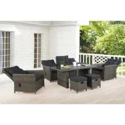 Asti 6pc Wicker Outdoor Seating Set - Gray - Alaterre Furniture 16 Asti 6pc Wicker Outdoor Seating Set - Gray - Alaterre Furniture -Garden & Outdoors GUEST 312ce002 2659 4a89 8c14 7fc4e3b47d10