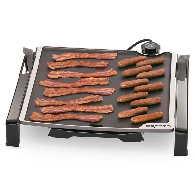 Presto 15" Tilt'n Fold Electric Griddle - 7071 6 Presto 15" Tilt'n Fold Electric Griddle - 7071 - Image 4