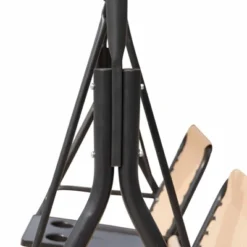 Outsunny 2 Person Covered Porch Swing With Pivot Storage Table, Cup Holder, & Adjustable Overhead Canopy -Garden & Outdoors GUEST 31cd8790 1c3d 455b 860b 7ae5271315d8