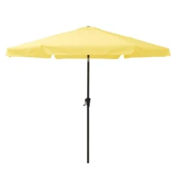10' Tilting Market Patio Umbrella With Side Flaps - CorLiving -Garden & Outdoors GUEST 367118d3 f1fb 46b4 9bc9 41b2f8242e39