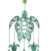 Dawhud Direct 31" H Rustic Sea Green Turtles Wind Chimes