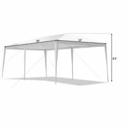 Costway Outdoor 10'x20' Canopy Tent Heavy Duty Wedding Party Sidewalls Window Carry Bag -Garden & Outdoors GUEST 3df929d6 7be4 4ec9 89cd 683a438af4d2