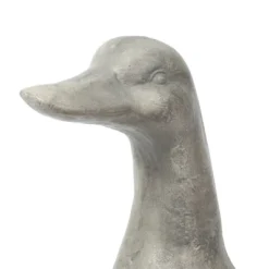 LuxenHome 18" Gray MgO Duck Garden Statue -Garden & Outdoors GUEST 3e395bcd db02 4d67 8d36 3de22c24657a