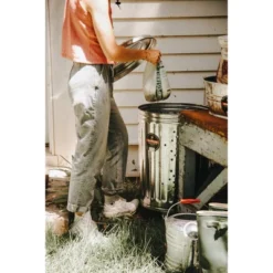 Behrens 20gal Galvanized Steel Composter Can With Lid -Garden & Outdoors GUEST 3ece6a56 0a4f 4f80 89b6 2f15775e4769