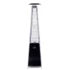 Garden Comfort 40000 BTU Portable Outdoor Flame Patio Heater Hammered Black