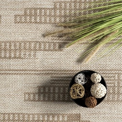 NuLOOM Maddy Abstract Lined Indoor/Outdoor Patio Area Rug 7 NuLOOM Maddy Abstract Lined Indoor/Outdoor Patio Area Rug - Image 5